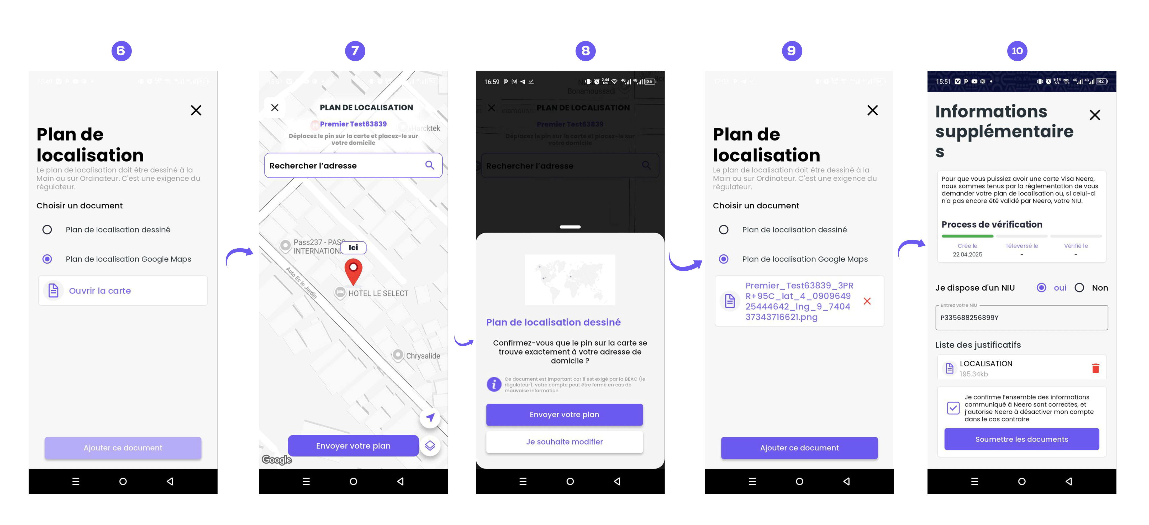 Carte virtuelle Neero
