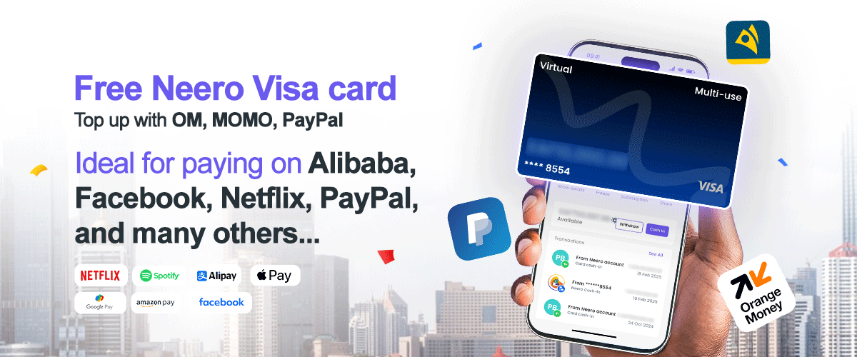 Carte virtuelle paypal